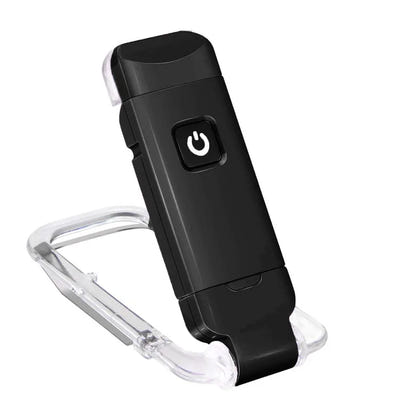 Akumulatorowa lampka do czytania nocnego USB z klipsem 200 mAh
